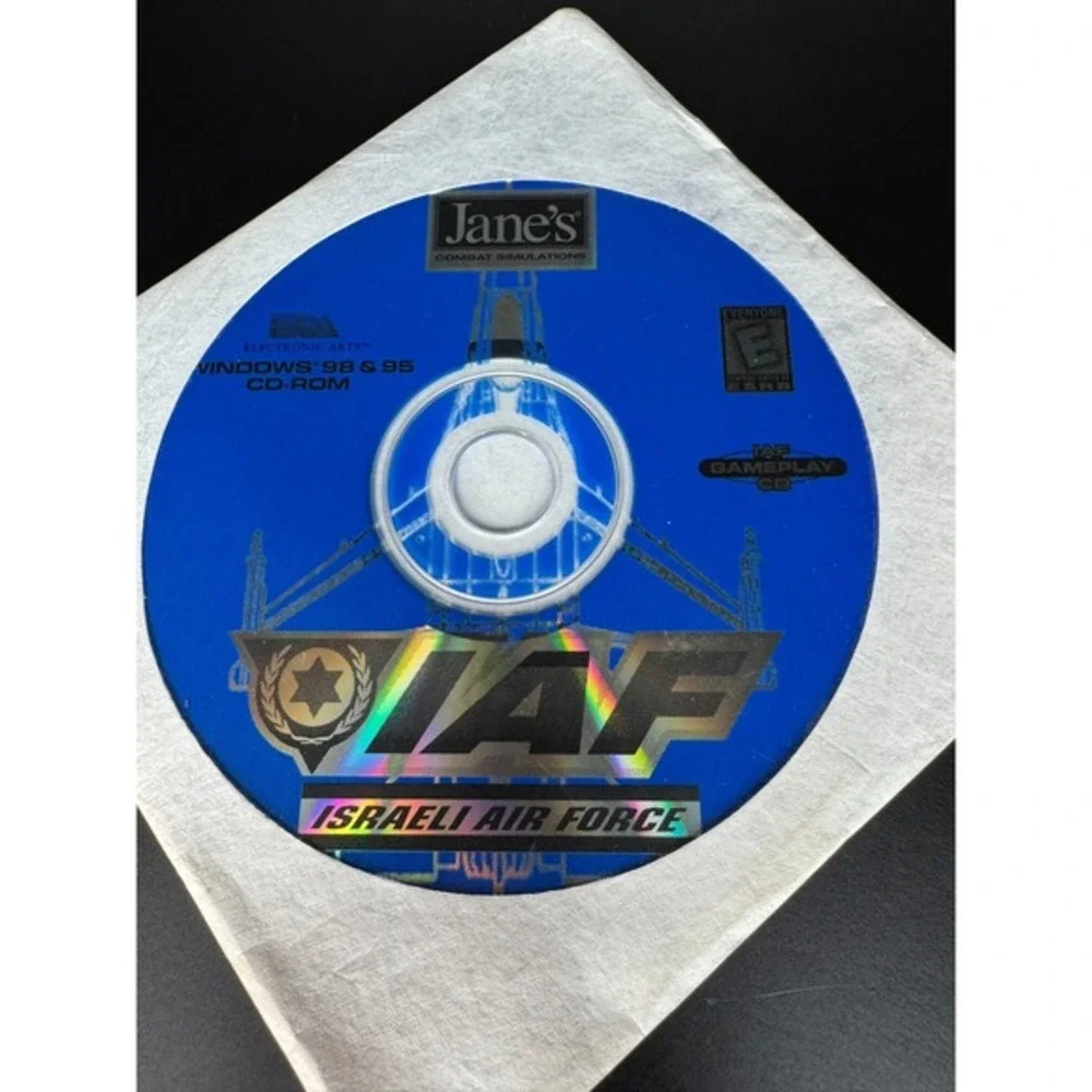 Vintage Lot of 5 Combat Flight‎ Simulation PC Games Jane's F-15 IAF USNF97 IAD